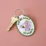 Lindy Stark Designs Plant Embroidered Keychain