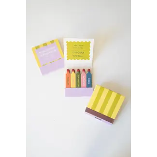Lindy Stark Designs Feelings Affirmations Matchbook