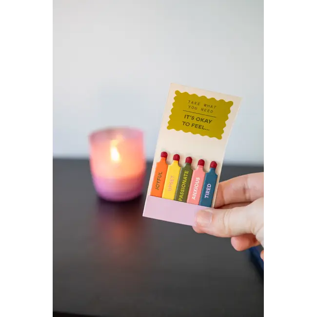 Lindy Stark Designs Feelings Affirmations Matchbook