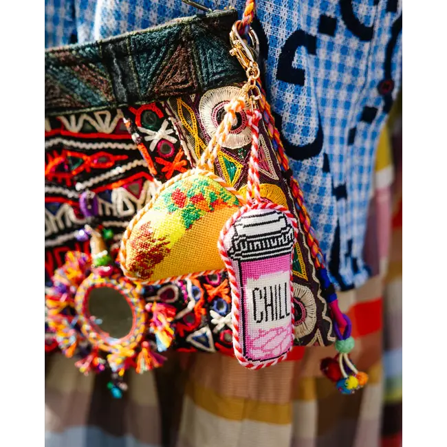 Furbish Studio Bag Charm - Chill Pill