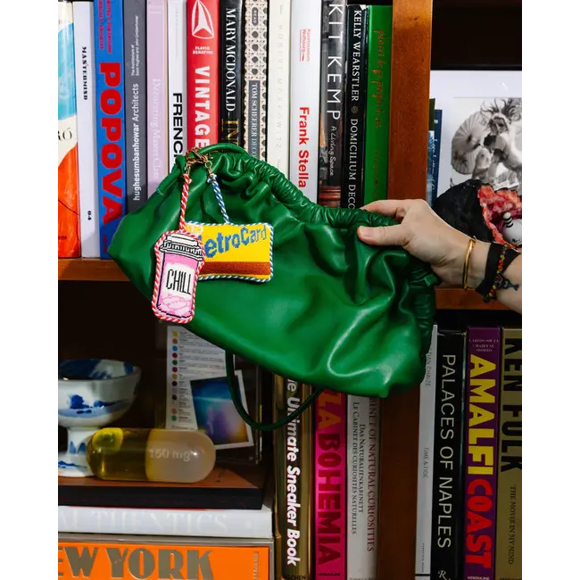 Furbish Studio Bag Charm - Metro Card