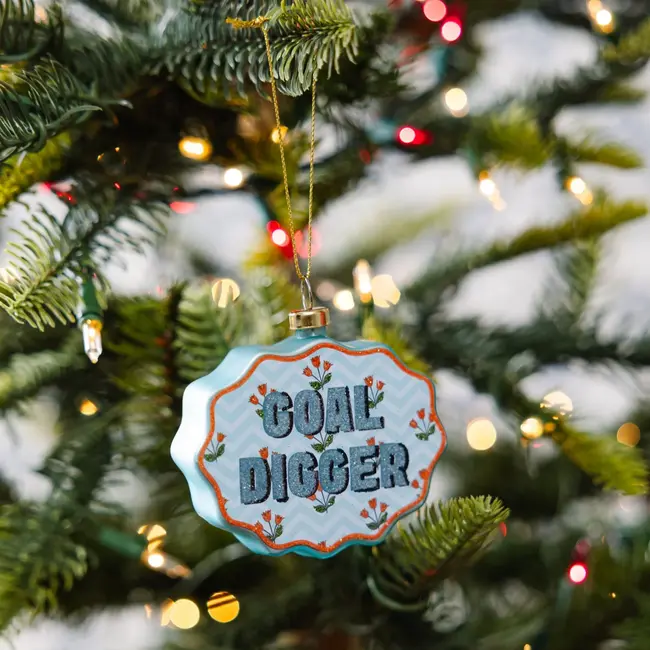 Furbish Studio Scallop Ornament - Goal Digger