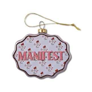 Furbish Studio Scallop Ornament - Manifest