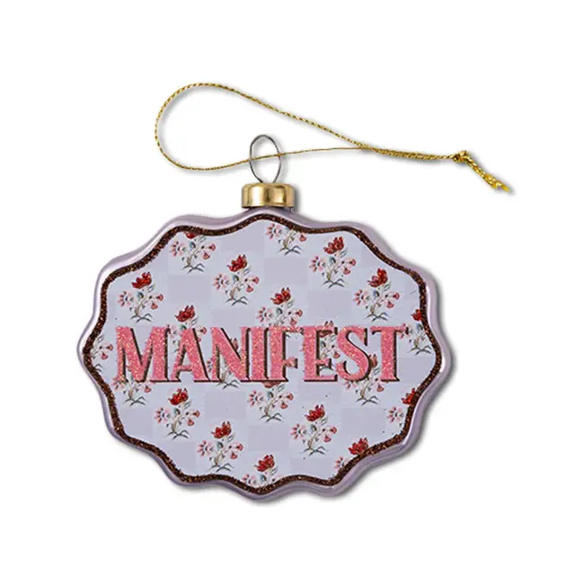 Furbish Studio Scallop Ornament - Manifest