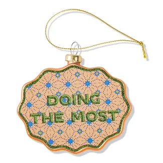 Furbish Studio Scallop Ornament - Doing the Most