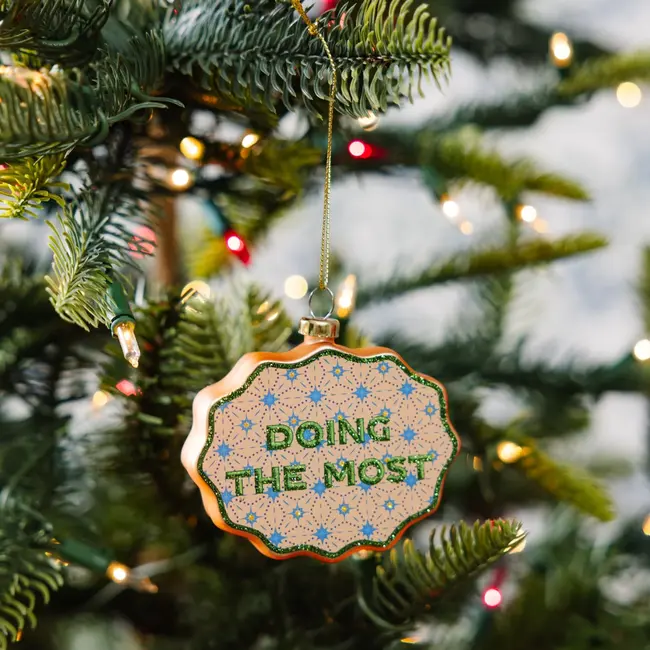 Furbish Studio Scallop Ornament - Doing the Most