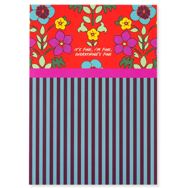 Furbish Studio Everything's Fine Notepad