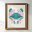 Tara Reed Folk Crab Art Print 8x10