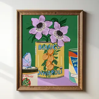 Tara Reed Still Life w/Cans Art Print 8x10