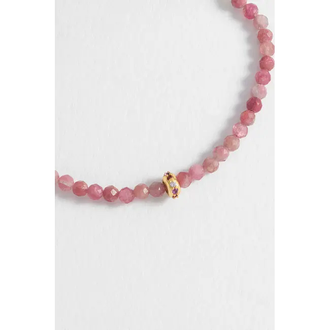 Amelia CZ Disc Bracelet