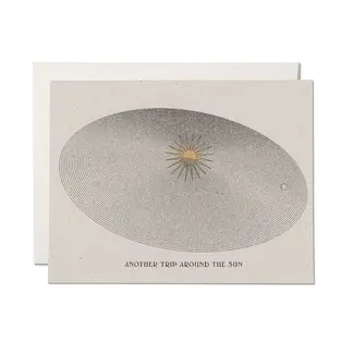 Around the Sun Birthday Card