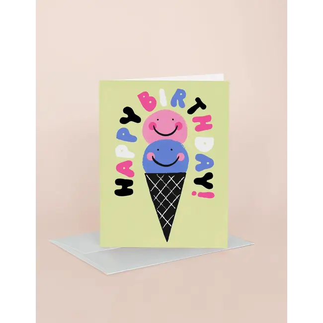 Birthday Ice Cream Card