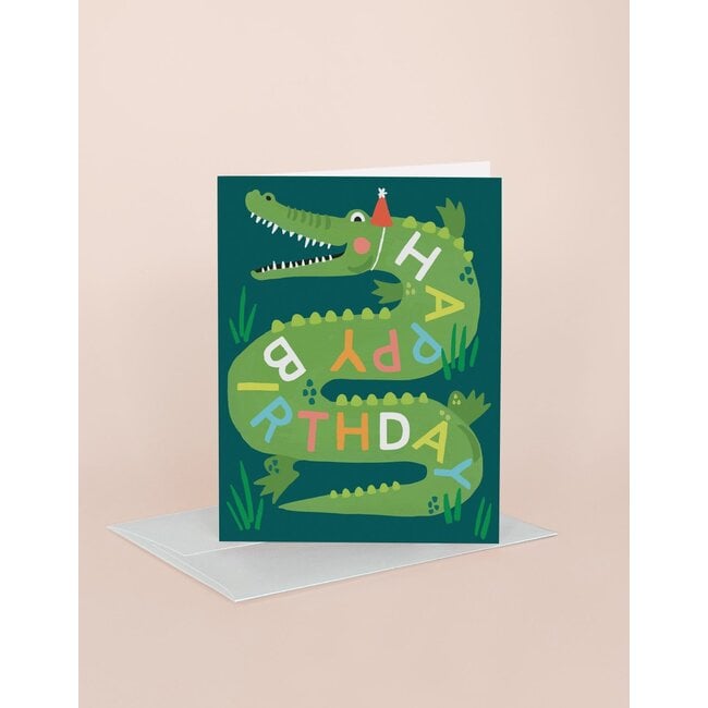 Gator Birthday Card