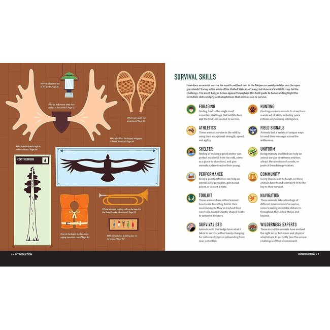 Wilds of the  United States: The Animals' Survival Field Guide