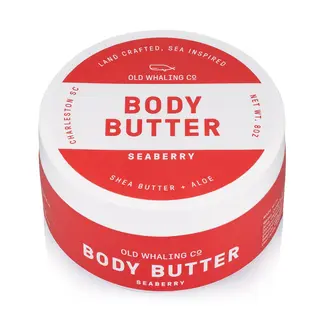 Old Whaling Body Butter 8oz - Seaberry + Rose Clay