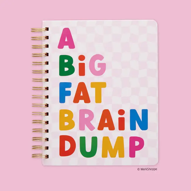 Too Many Thoughts Spiral Notebook