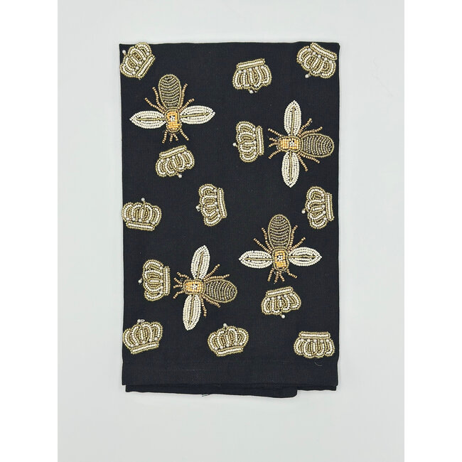 Beaded Tea Towel