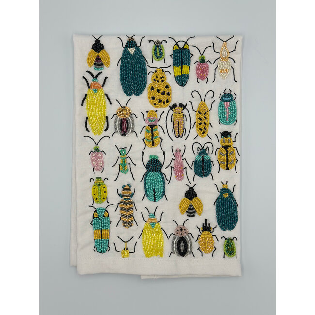 Beaded Tea Towel
