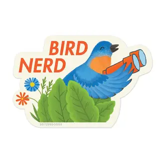 Seltzer Goods Bird Nerd Sticker