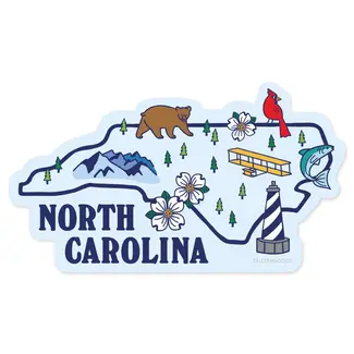 Seltzer Goods NC State Sticker