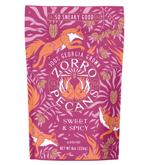 Zorro Pecans 8oz - Sweet & Spicy