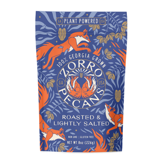 Zorro Pecans 8oz - Roasted Salted