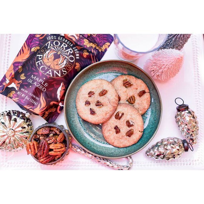 Zorro Pecans 8oz - Maple Glazed