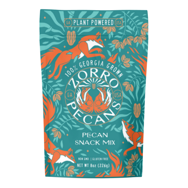 Zorro Pecans 8oz - Snack Mix, Grain-Free Granola