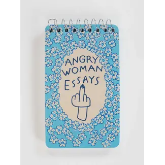 Blue Q Spiral Notebook - Angry Woman