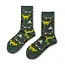 Yellow Owl Socks - Moths (Small)