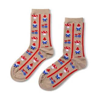 Yellow Owl Socks - Gnome (Small)