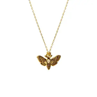 Pendant Necklace - Deathshead Moth