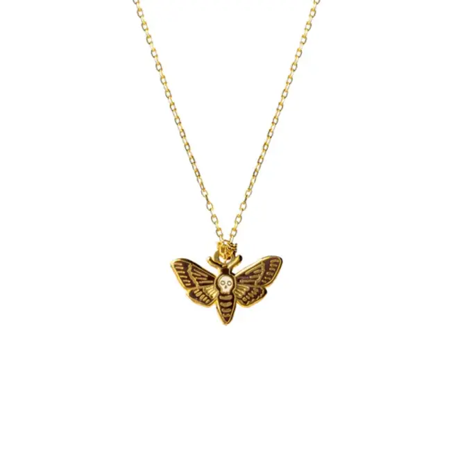 Pendant Necklace - Deathshead Moth