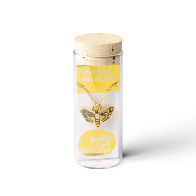 Pendant Necklace - Deathshead Moth