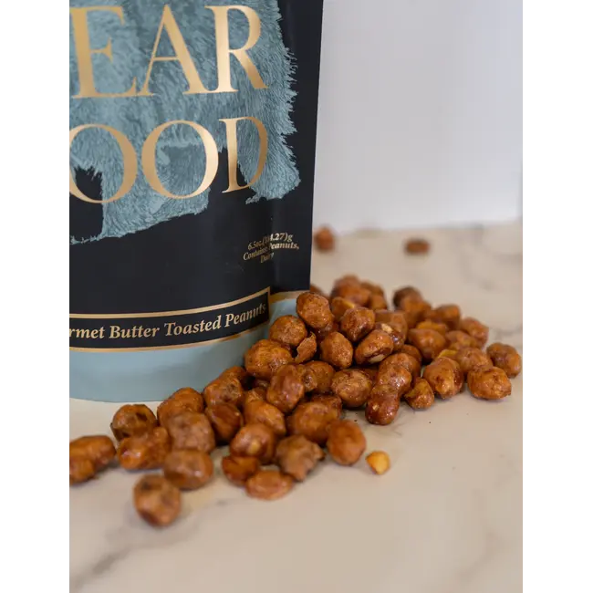 Bear Food Gourmet Peanuts 2oz - Butter Toasted