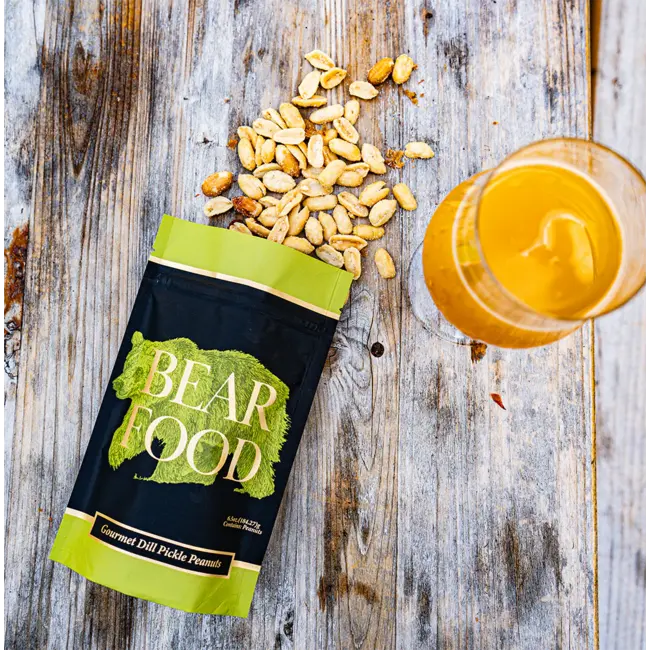 Bear Food Gourmet Peanuts 2oz - Dill Pickle
