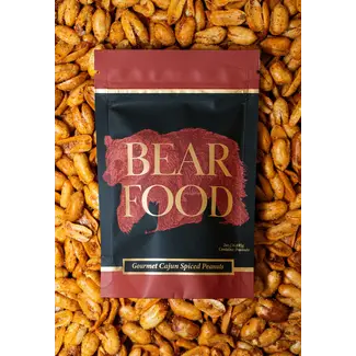 Bear Food Gourmet Peanuts 2oz - Cajun Spiced