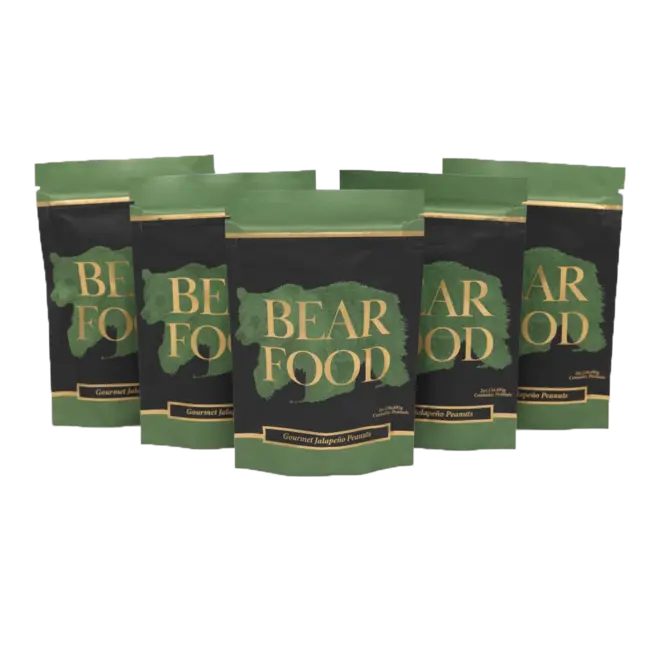 Bear Food Gourmet Peanuts 2oz - Jalapeno