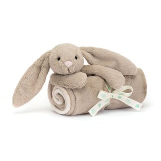 Jellycat Bashful Blankie - Beige Bunny