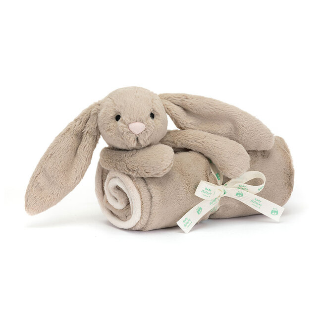 Jellycat Bashful Blankie - Beige Bunny