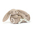 Jellycat Bashful Blankie - Beige Bunny