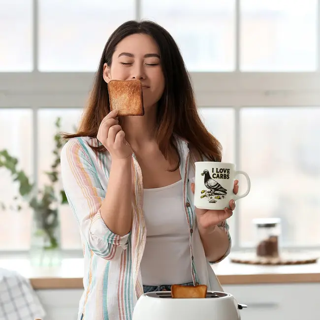Say Anything Mug - I Love Carbs