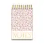 Large Chunky Notepad - Lilac Groovy Floral