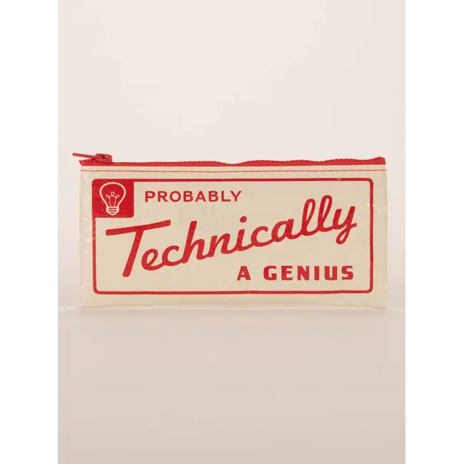 Pencil Pouch - Probably a Genius