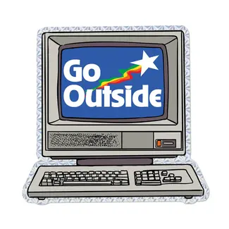 Go Outside Sticker