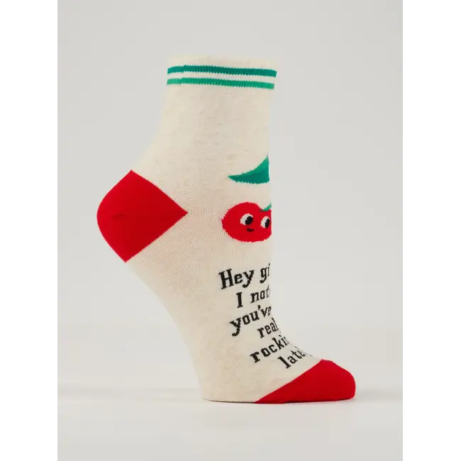 Blue Q Ankle Socks - Hey Girl Hey