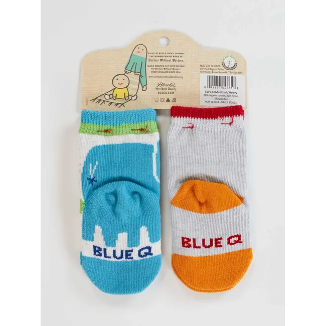 Baby Socks - Little Meatball /I Get Heavy