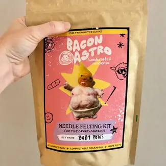 BaconAstro Needle Felting Kit - Baby POTUS