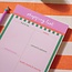 Weekly Shopping List Pad - Cabana Stripe