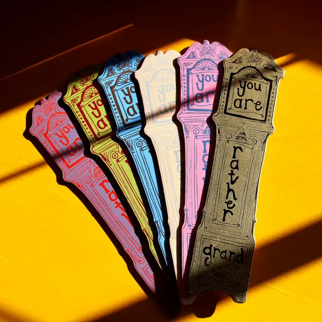 Bookmark - Grandfather Clock